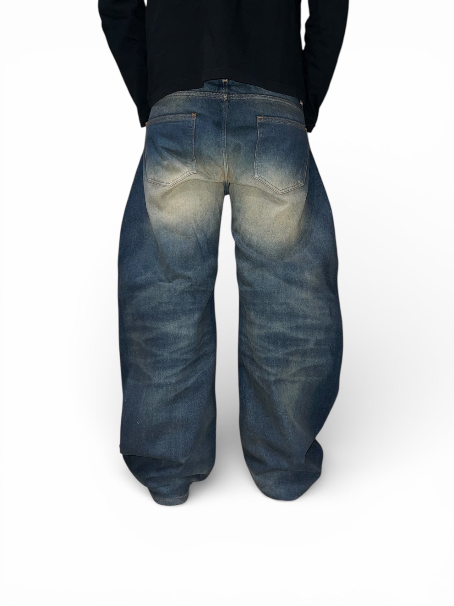 JEANS BALLOON – DARK WASH