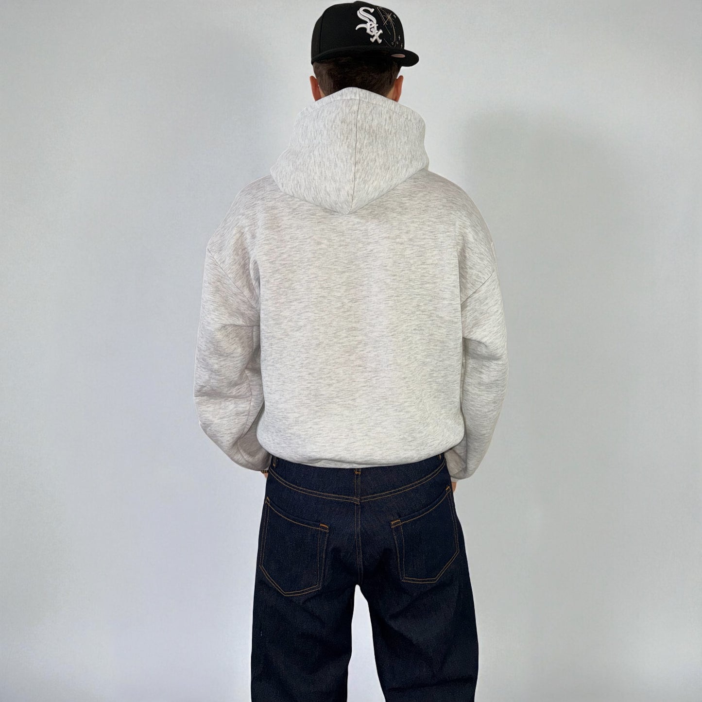 HOODIE 400gsm Athletic grey