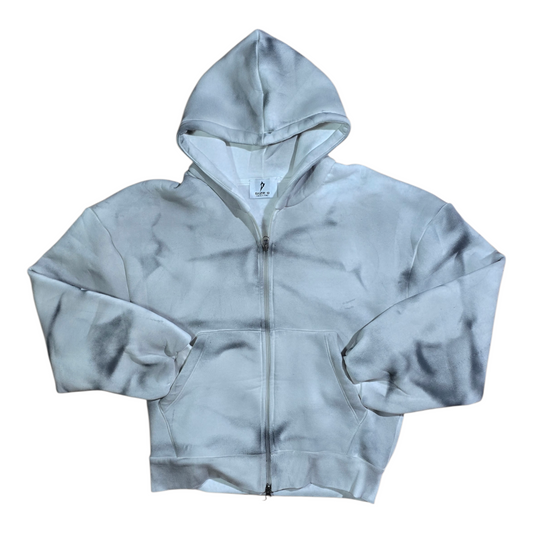 Viesse x Dstryd Zip hoodie Zebra