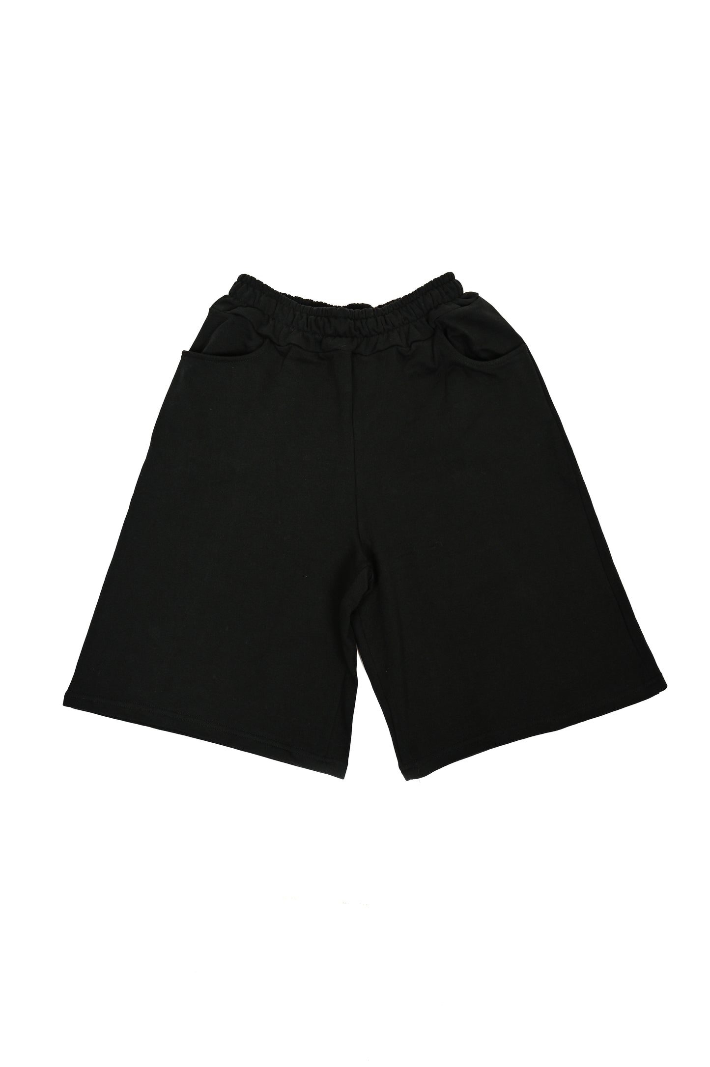 FLEECE JORTS 310 GSM BLACK