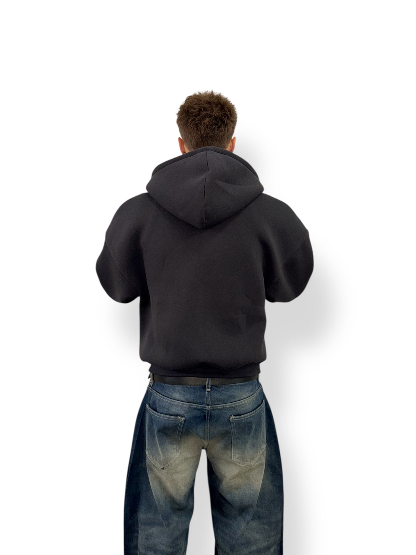 Zip Hoodie 500gsm Dark Grey