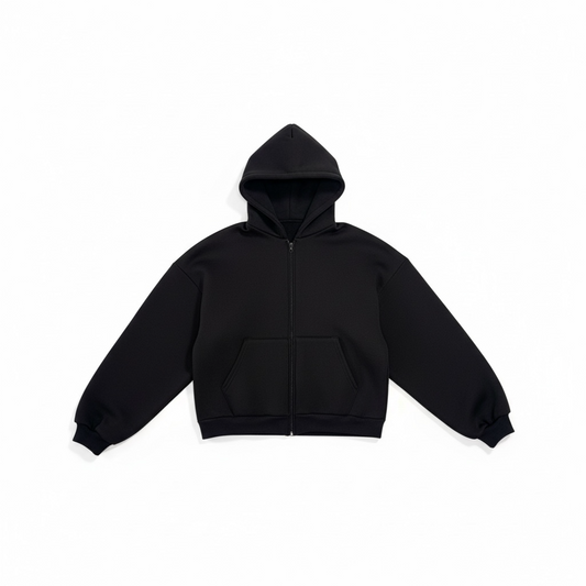 Zip Hoodie 500gsm Dark Grey