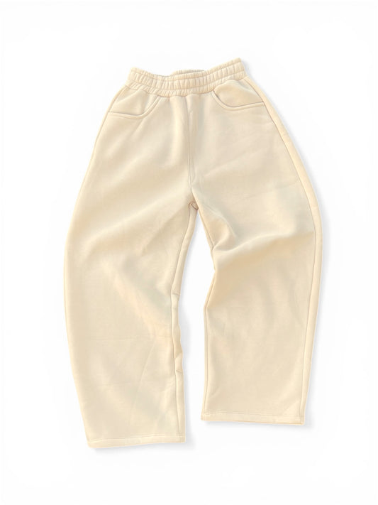 Sweatpants ballon fit 500gsm Sand Beige