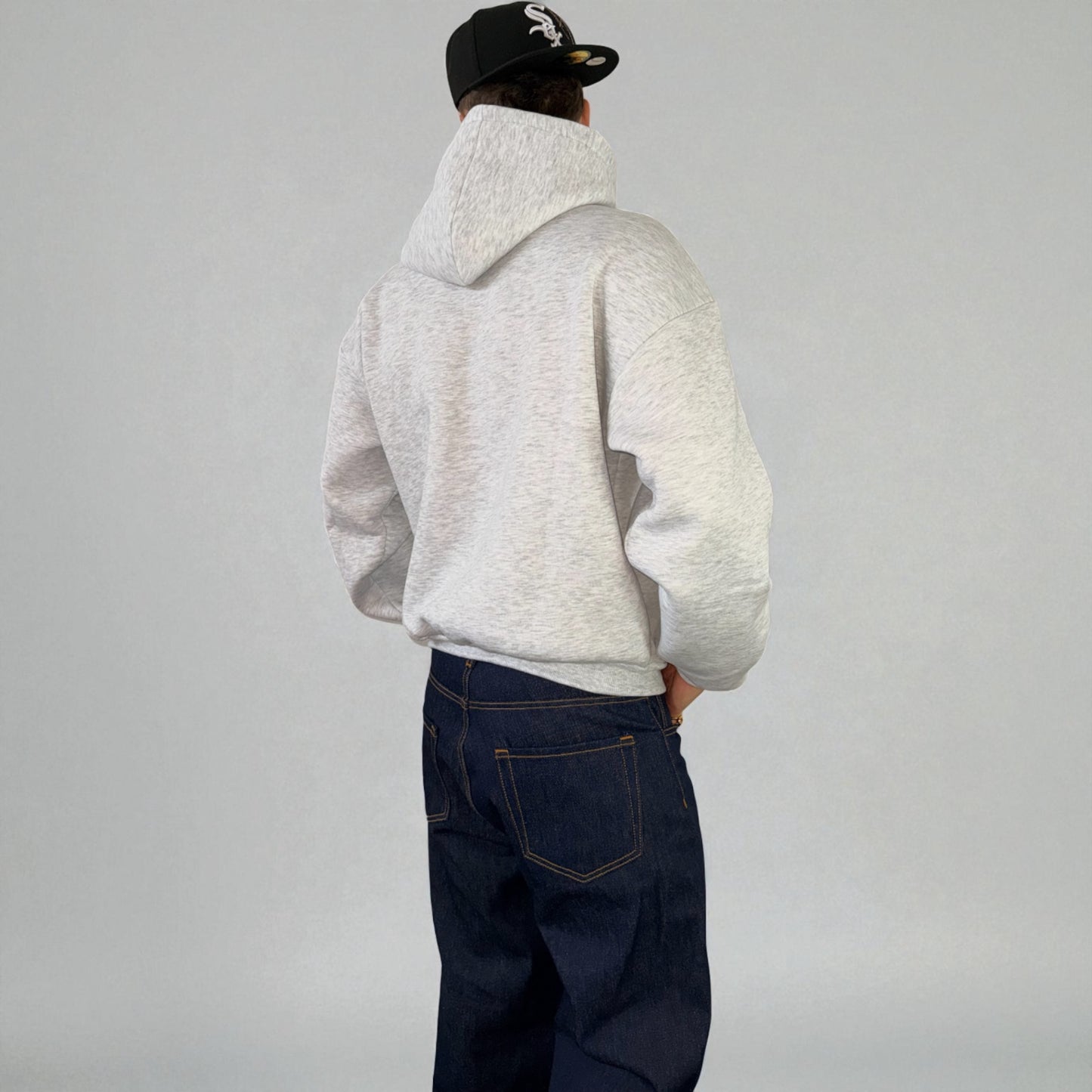 HOODIE 400gsm Athletic grey