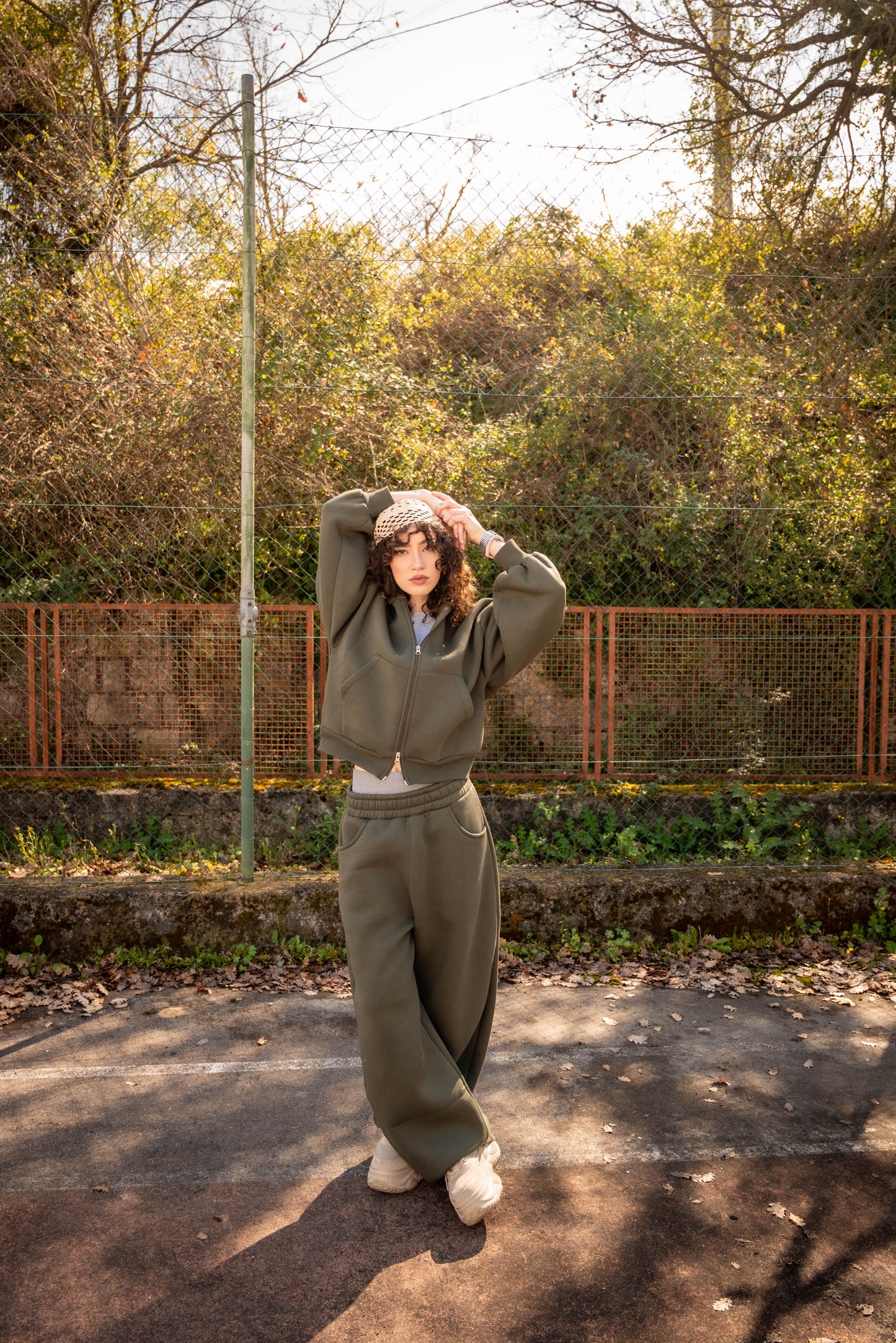 Coming soon Sweatpants ballon fit 500gsm Dark Green