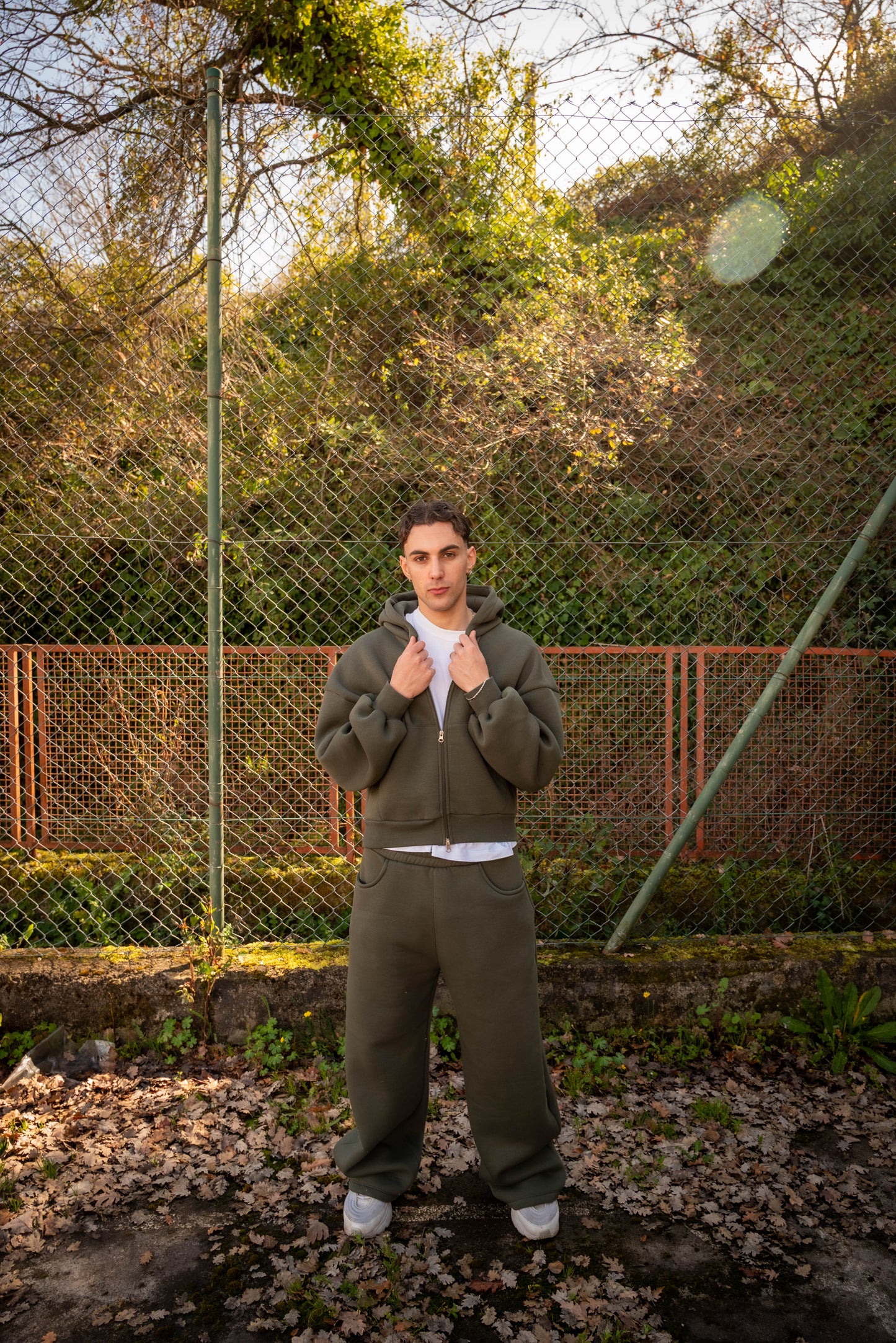 Coming soon Sweatpants ballon fit 500gsm Dark Green